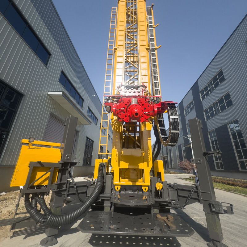 WR1500S Parâmetros técnicos da perfuratriz de poço de água sobre esteiras