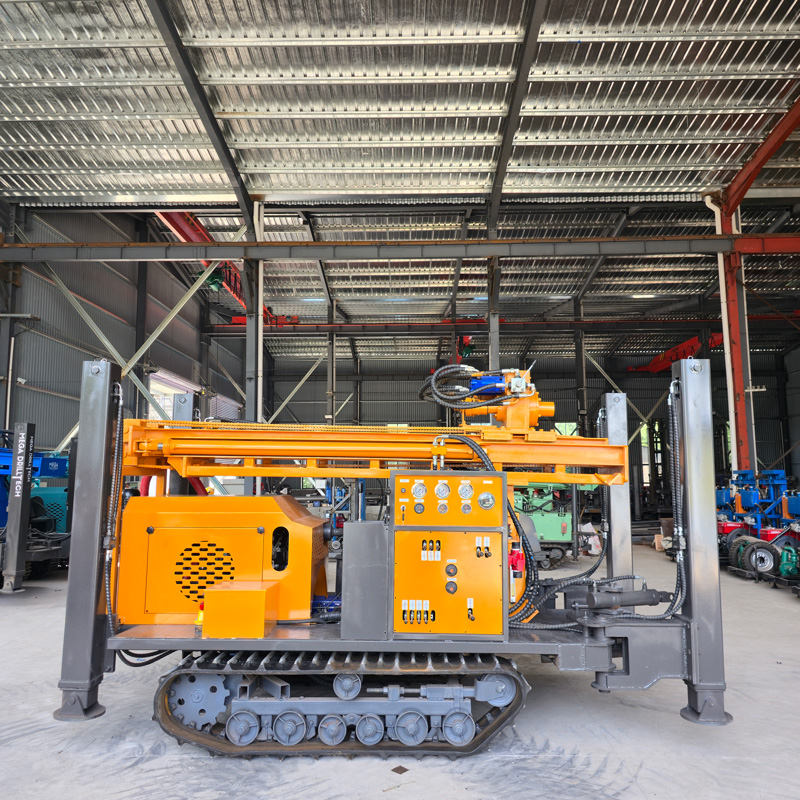 Aplicação da perfuratriz WR260 em canteiro de obras