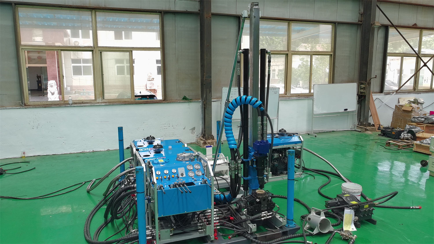 Derivar a configuração do equipamento de perfuração portátil de nível 800 m a partir do objetivo de verificação da profundidade do furo